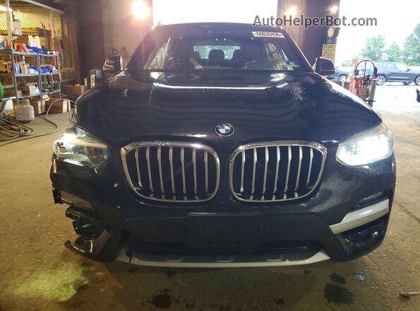 5UXTY5C02L9C51571 2020 BMW X3 Черный Вид спереди