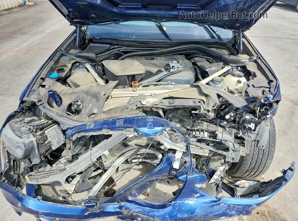 5UXTY5C02M9D97096 2021 BMW X3 Blue Rear interior view