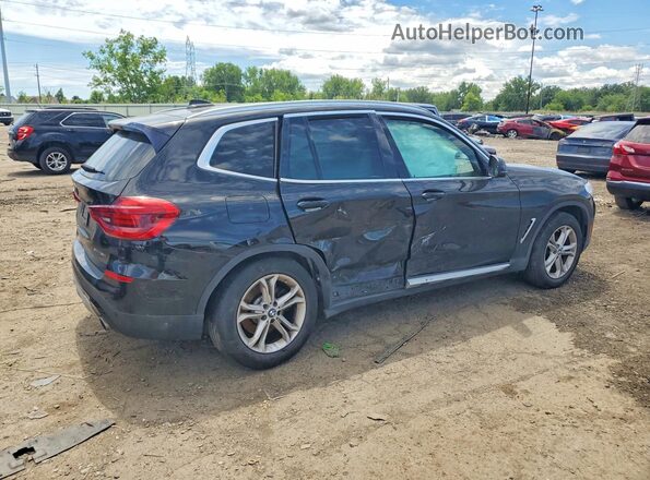 5UXTY5C02M9G79464 2021 BMW X3 Blue Rear right