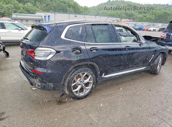 5UXTY5C03L9B97164 2020 BMW X3 Black Tył prawy