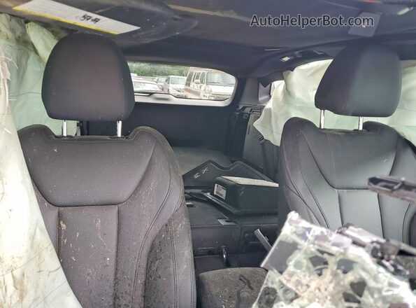 5UXTY5C03L9B97164 2020 BMW X3 Black Widok tylnych siedzeń