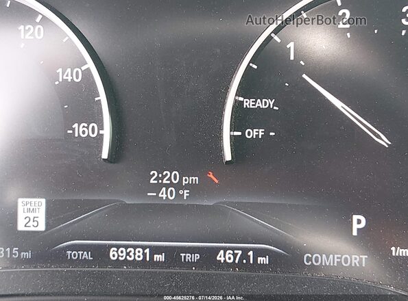 5UXTY5C03L9C28915 2020 BMW X3 Dark Blue 
