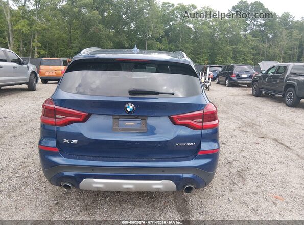 5UXTY5C03L9C28915 2020 BMW X3 Dark Blue 