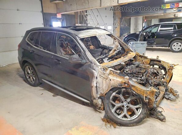 5UXTY5C03LLT36175 2020 BMW X3 Burn Delantero derecho