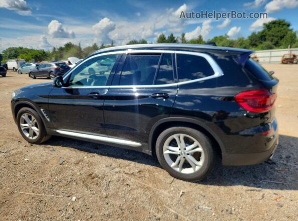 5UXTY5C03LLT36757 2020 BMW X3 Black Tył lewy