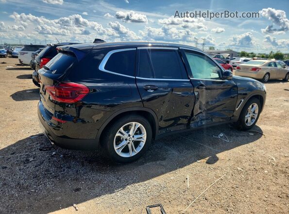 5UXTY5C03LLT36757 2020 BMW X3 Black Tył prawy