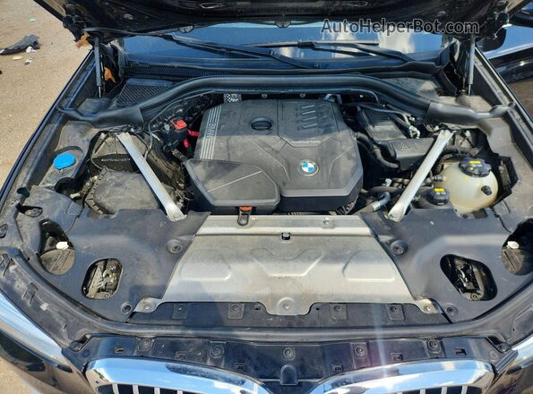 5UXTY5C03LLT36757 2020 BMW X3 Black Widok wnętrza z tyłu
