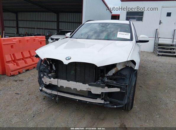 5UXTY5C03M9F02132 2021 BMW X3 White წინა ხედი