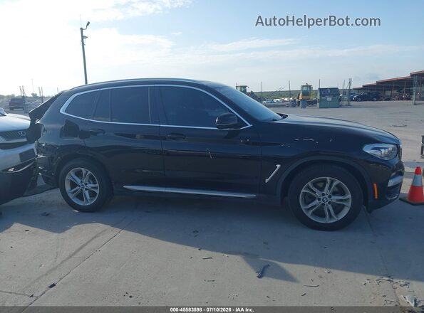 5UXTY5C04LLT36847 2020 BMW X3 Черный Панорамный вид салона 360°