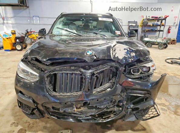 5UXTY5C04M9E95000 2021 BMW X3 Black წინა ხედი