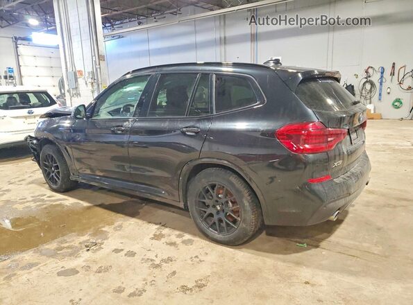 5UXTY5C04M9E95000 2021 BMW X3 Black უკანა მარცხენა