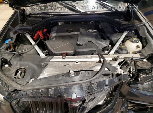 5UXTY5C04M9E95000 2021 BMW X3 Black ძრავის განყოფილების ხედი