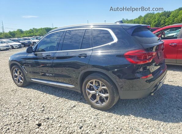 5UXTY5C04M9G76341 2021 BMW X3 Black Задня ліва чверть