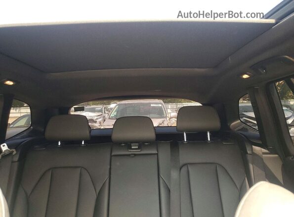 5UXTY5C04M9G76341 2021 BMW X3 Black Вид задніх сидінь