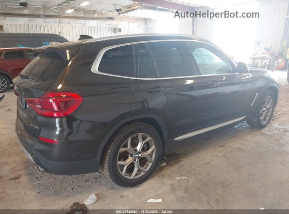 5UXTY5C05L9B28315 2020 BMW X3 Gray Задня права чверть
