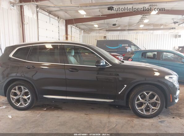 5UXTY5C05L9B28315 2020 BMW X3 Gray Панорамний вид салону 360°