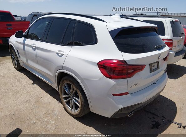 5UXTY5C05M9E63656 2021 BMW X3 White Tył lewy