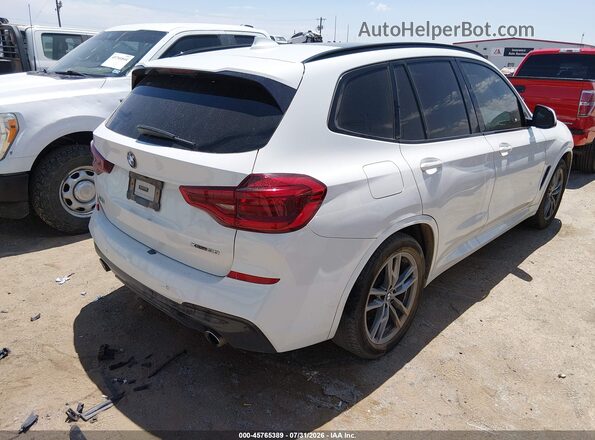 5UXTY5C05M9E63656 2021 BMW X3 White Tył prawy
