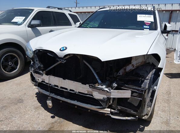 5UXTY5C05M9E63656 2021 BMW X3 White Widok z przodu