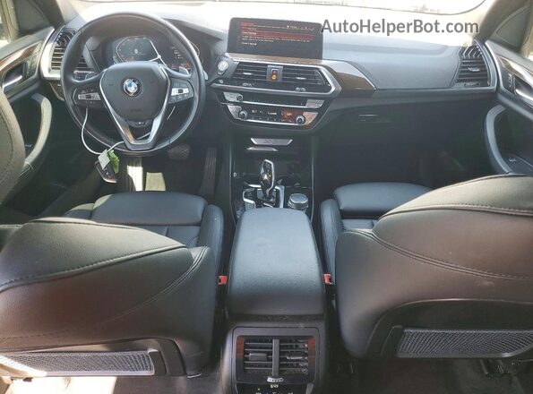5UXTY5C05M9H85150 2021 BMW X3 Silver წინა პანელის ხედი