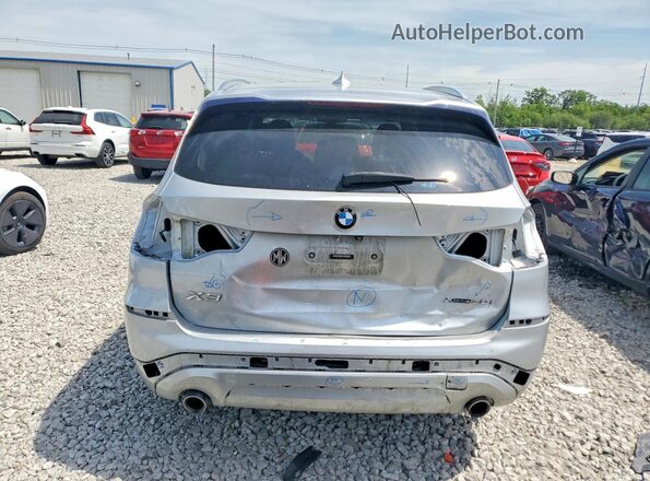 5UXTY5C06M9F16316 2021 BMW X3 Silver Rear view