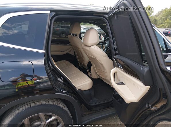 5UXTY5C07L9C62565 2020 BMW X3 Black VIN sticker view