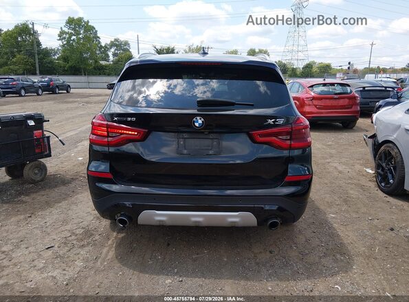 5UXTY5C07L9C62565 2020 BMW X3 Black 
