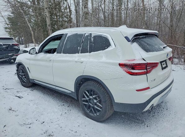 5UXTY5C07M9G99242 2021 BMW X3 White Tył lewy