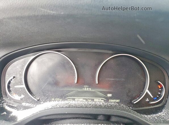 5UXTY5C07M9G99242 2021 BMW X3 White Widok zestawu wskaźników