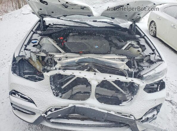 5UXTY5C07M9G99242 2021 BMW X3 White Widok komory silnika