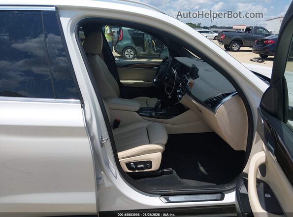 5UXTY5C08L9B69991 2020 BMW X3 White Սալոնի դիմացի տեսք