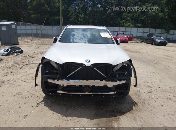 5UXTY5C08L9B69991 2020 BMW X3 White Դիմացի տեսք
