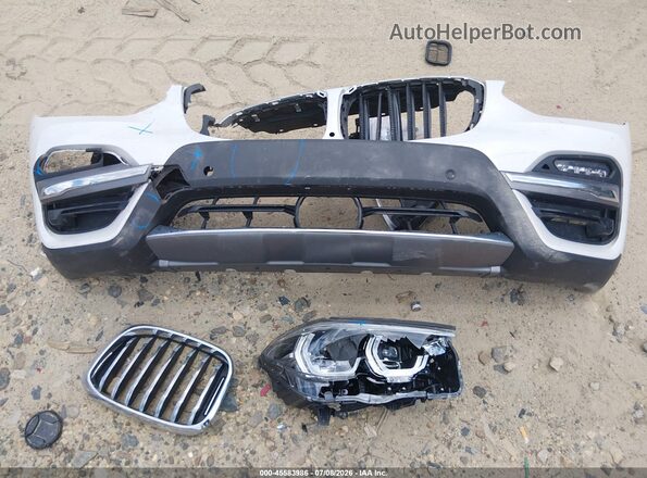 5UXTY5C08L9B69991 2020 BMW X3 White Սարքավորումների վահանակի տեսք
