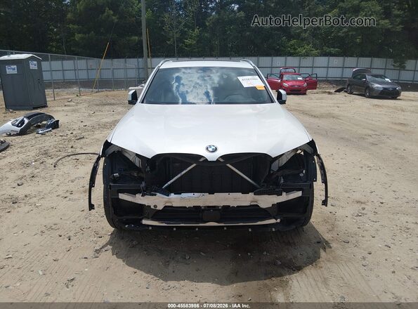 5UXTY5C08L9B69991 2020 BMW X3 White Սալոնի հետևի տեսք