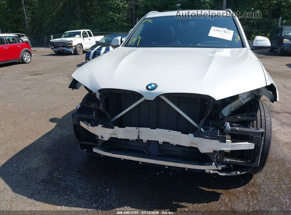 5UXTY5C08M9F41606 2021 BMW X3 White Դիմացի տեսք