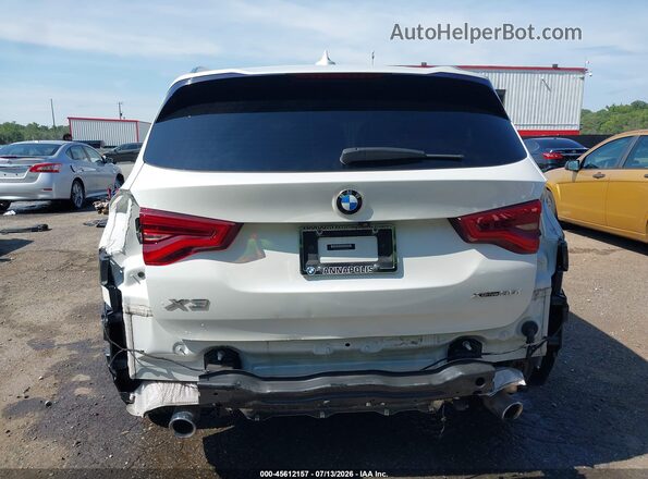 5UXTY5C08M9F41606 2021 BMW X3 White 