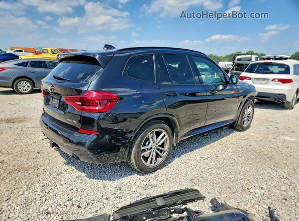5UXTY5C08M9F54503 2021 BMW X3 Black Rear right