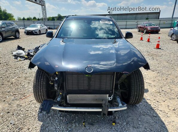 5UXTY5C08M9F54503 2021 BMW X3 Black Front view