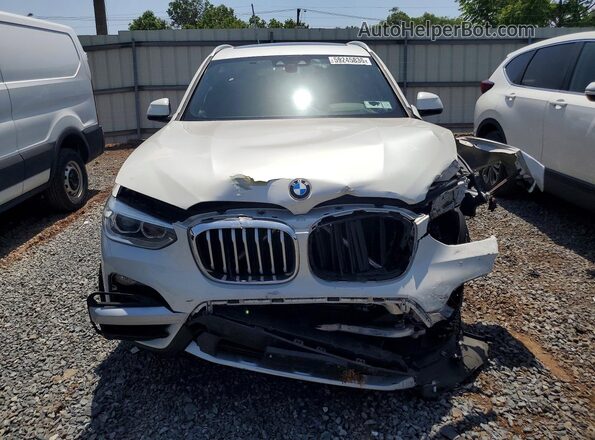 5UXTY5C09L9B25403 2020 BMW X3 Белый Вид спереди