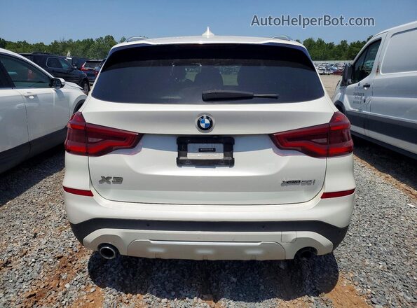 5UXTY5C09L9B25403 2020 BMW X3 Белый Вид сзади