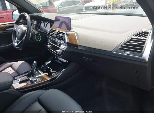 5UXTY5C09L9B63701 2020 BMW X3 Blue Սալոնի դիմացի տեսք