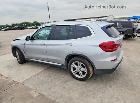 5UXTY5C09LLT31790 2020 BMW X3 Silver Հետևի ձախ