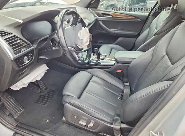 5UXTY5C09LLT31790 2020 BMW X3 Silver Սալոնի դիմացի տեսք
