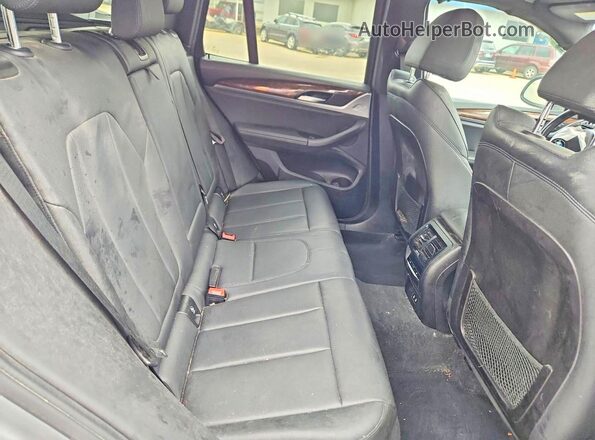 5UXTY5C09LLT31790 2020 BMW X3 Silver Հետևի նստատեղերի տեսք