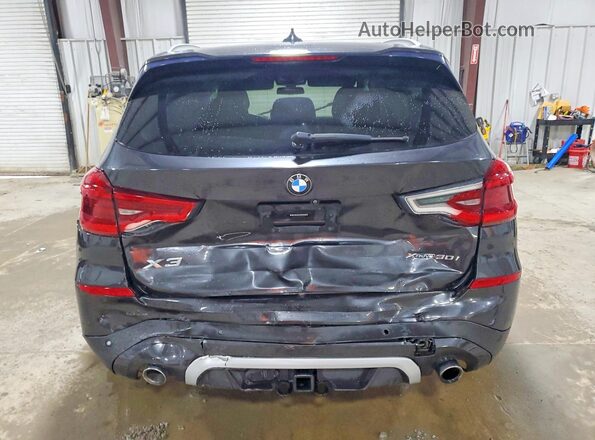 5UXTY5C09M9E16727 2021 BMW X3 Серый Вид сзади
