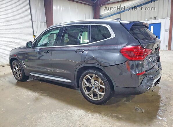 5UXTY5C09M9E16727 2021 BMW X3 Серый Задняя левая четверть