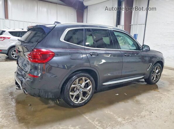 5UXTY5C09M9E16727 2021 BMW X3 Серый Задняя правая четверть