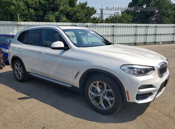5UXTY5C0XL9B70687 2020 BMW X3 White Առջևի աջ