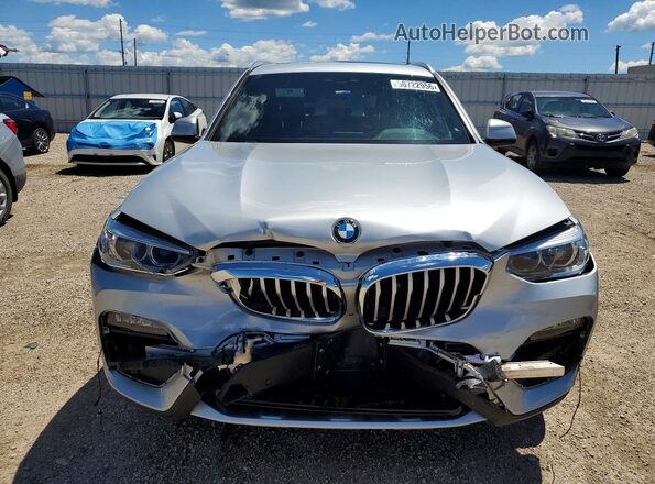 5UXTY5C0XL9C56694 2020 BMW X3 Silver Դիմացի տեսք