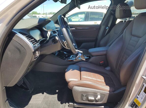 5UXTY5C0XL9C56694 2020 BMW X3 Silver Սալոնի դիմացի տեսք
